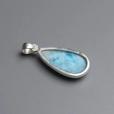 Larimar-Anhänger Top-Qualität 8g, Dominikanische Republik