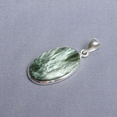 Serafinite pendant in silver 5.8g, Russia