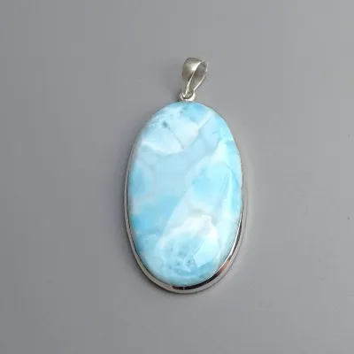 Larimar pendant top quality 23.6g, Dominican Republic