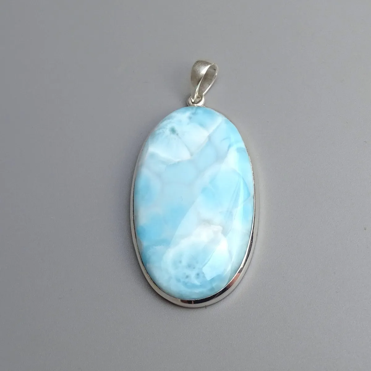 Larimar pendant top quality 23.6g, Dominican Republic