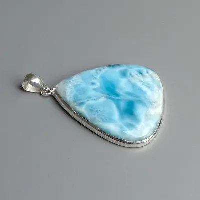 Larimar přívěšek top kvalita 24,3g, Dominikánská republika