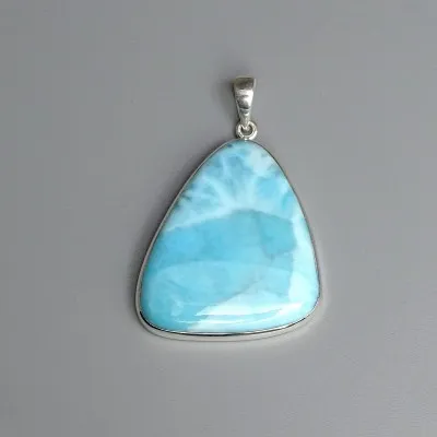Larimar pendant top quality 23.8g, Dominican Republic