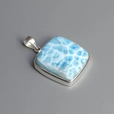 Larimar přívěšek top kvalita 20,9g, Dominikánská republika