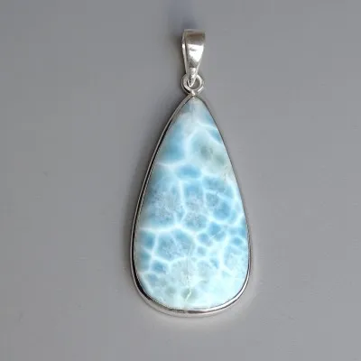Larimar-Anhänger Top-Qualität 13,3g, Dominikanische Republik