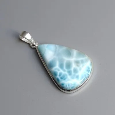 Larimar pendant top quality 15.1g, Dominican Republic