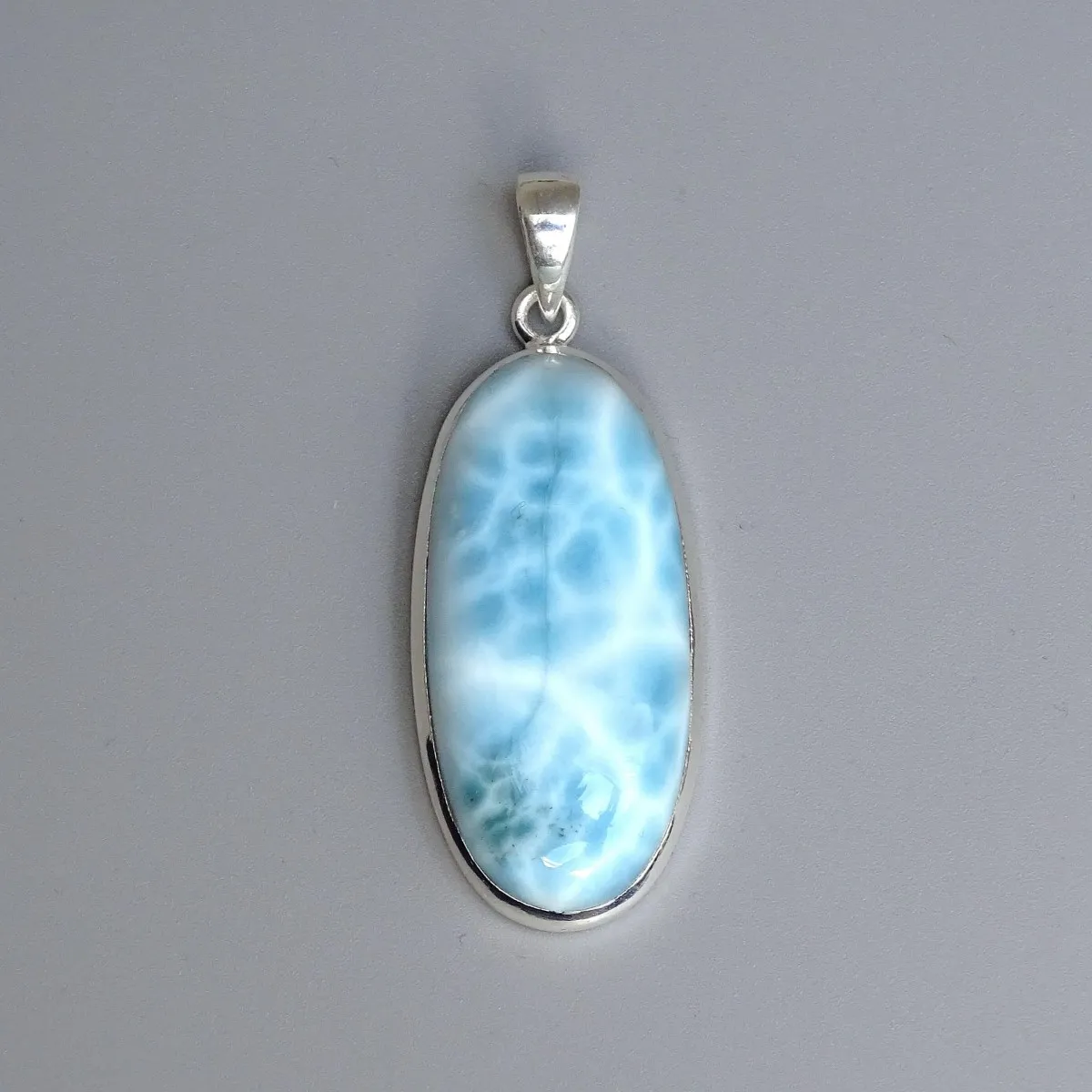 Larimar pendant top quality 14.5g, Dominican Republic