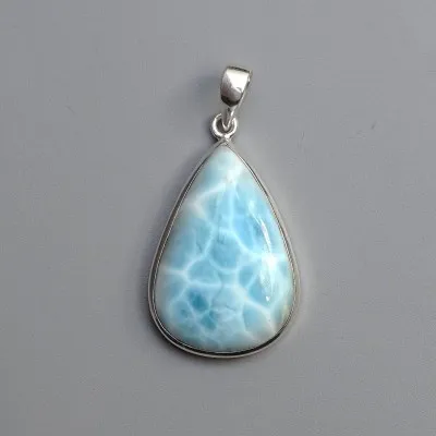 Larimar pendant top quality 12.4g, Dominican Republic