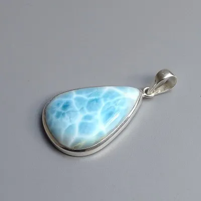 Larimar pendant top quality 12.4g, Dominican Republic
