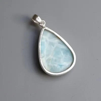 Larimar přívěšek top kvalita 12,4g, Dominikánská republika