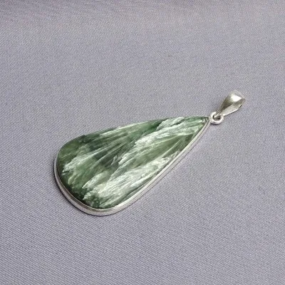 Serafinite pendant in silver 17.1g, Russia