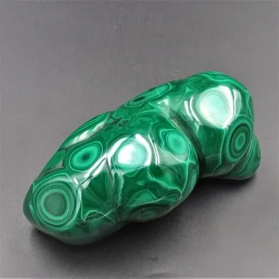 Polierter Malachit, 542 g,...