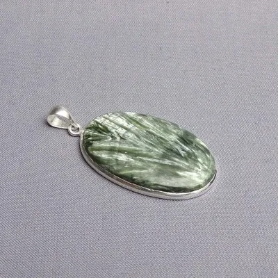 Serafinit-Anhänger aus Silber 15g, Russland
