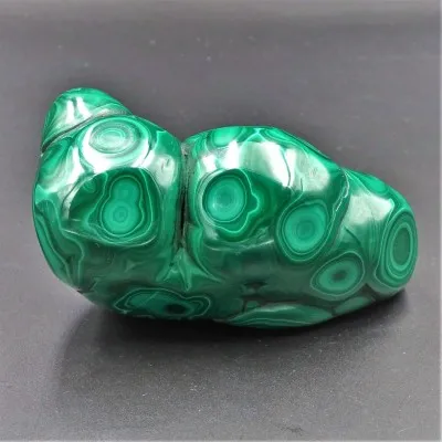 Malachite polished, 542 g,  Congo