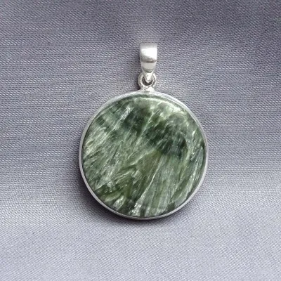 Serafinite pendant in silver 14g, Russia