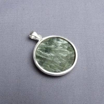 Serafinit-Anhänger aus Silber 14g, Russland