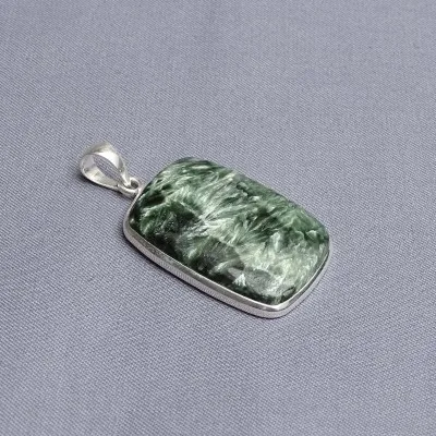 Serafinite pendant in silver 11.5g, Russia