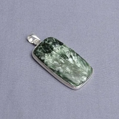 Serafinite pendant in silver 14.5g, Russia