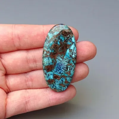 Quantum quattro Mineralcabochon 12,4g, Namibia