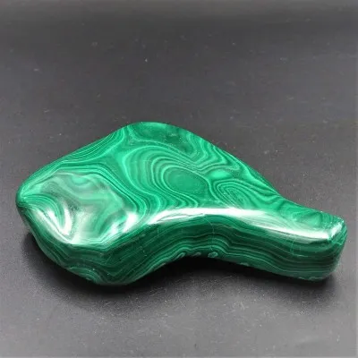 Malachite polished, 376 g,  Congo