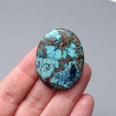 Quantum quattro Mineralcabochon 12,4g, Namibia
