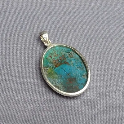 Quantum quattro natural mineral pendant 15.1g, Namibia