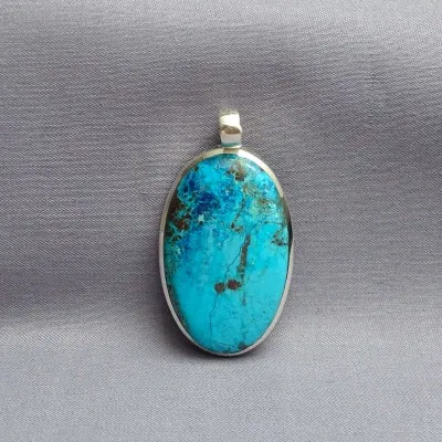 Quantum quattro natural mineral pendant 23.7g, Namibia