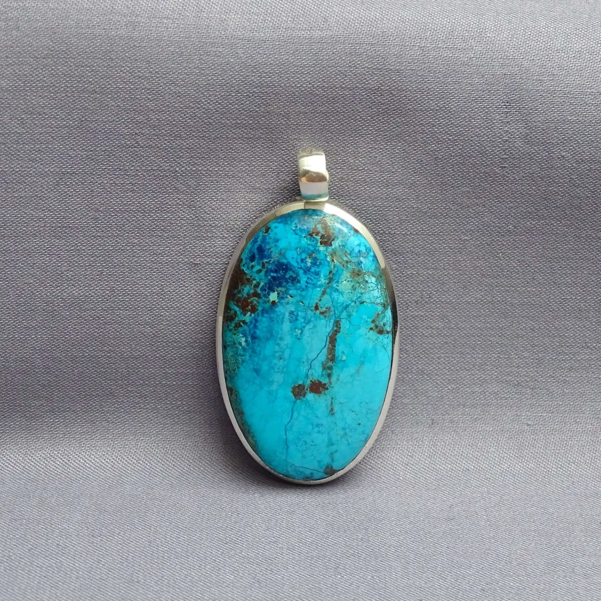Quantum quattro natural mineral pendant 23.7g, Namibia
