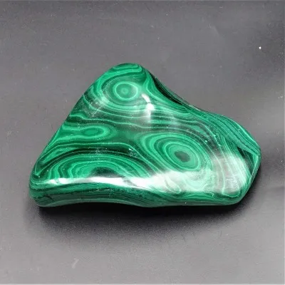 Malachite polished, 445 g,  Congo