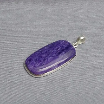 Charoit-Anhänger in Silber 13,7g, Jakutsk Russland