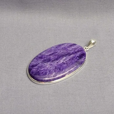 Charoit-Anhänger in Silber 20g, Jakutsk Russland