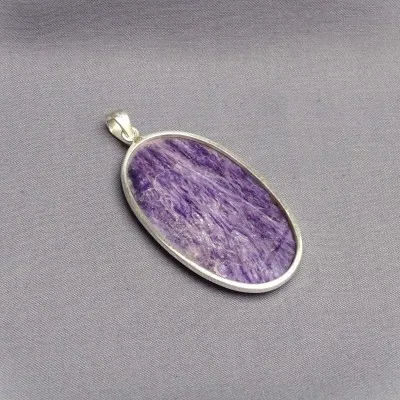 Charoit-Anhänger in Silber 20g, Jakutsk Russland