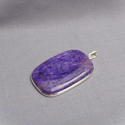 Charoit-Anhänger in Silber 22,2g, Jakutsk Russland