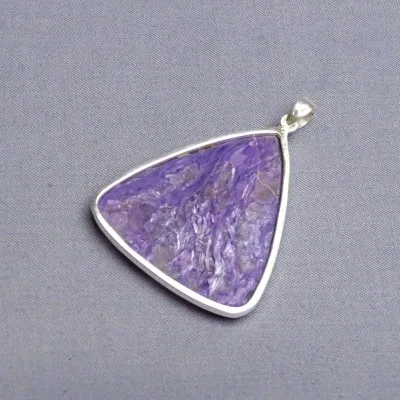 Charoit-Anhänger in Silber 19,1g, Jakutsk Russland