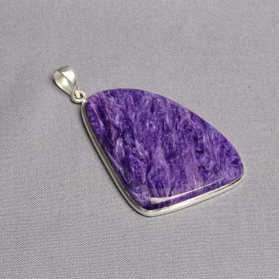 Charoit-Anhänger in Silber 17,7g, Jakutsk Russland