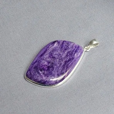 Charoit-Anhänger in Silber 19,8g, Jakutsk Russland