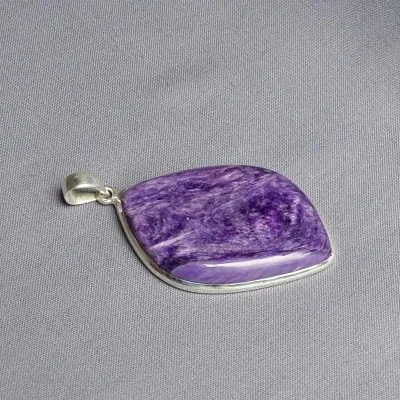 Charoit-Anhänger in Silber 19,8g, Jakutsk Russland