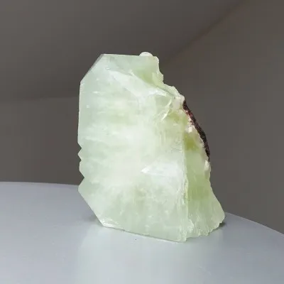 Apophyllitgrüner Kristall, Stilbit 230g, Indien