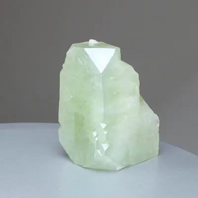 Apophyllitgrüner Kristall, Stilbit 230g, Indien