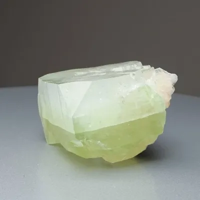 Apophyllite green crystal, stilbite 171g, India