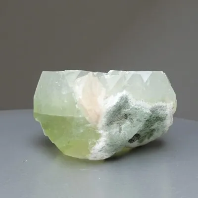 Apophyllite green crystal, stilbite 171g, India