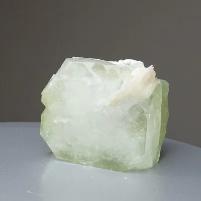 Apophyllitgrüner Kristall, Stilbit 171g, Indien
