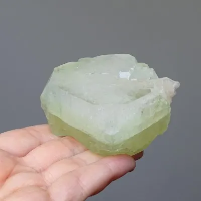 Apophyllitgrüner Kristall, Stilbit 171g, Indien