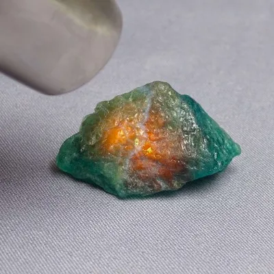 Sodalith - Hauyn (grün) natürlich 10,9g, Afghanistan