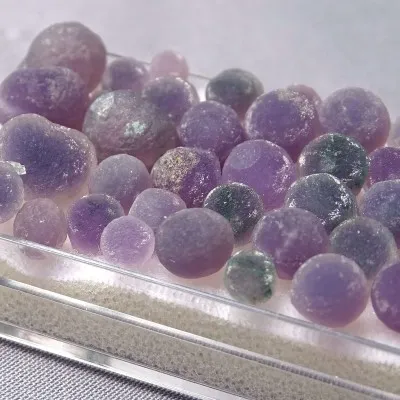 Traubenchalcedon Kugeln 16g, Indonesien
