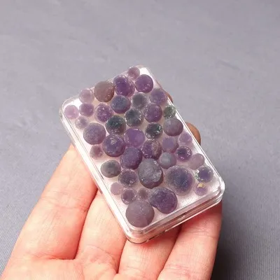 Grape chalcedony balls 16g, Indonesia
