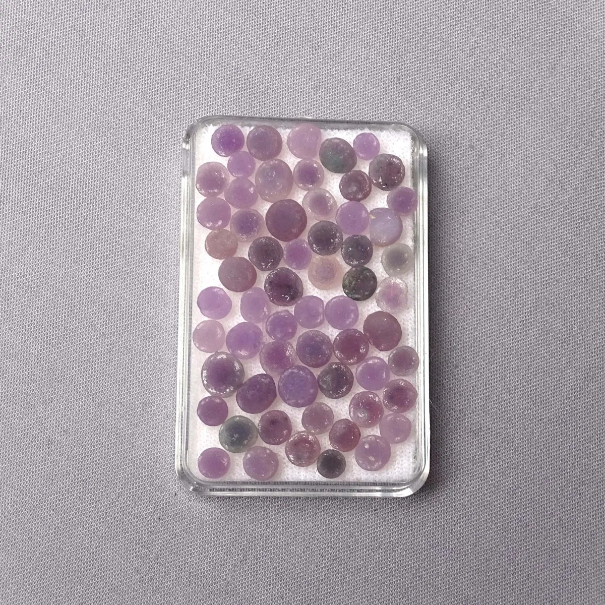 Traubenchalcedon Kugeln 11g, Indonesien
