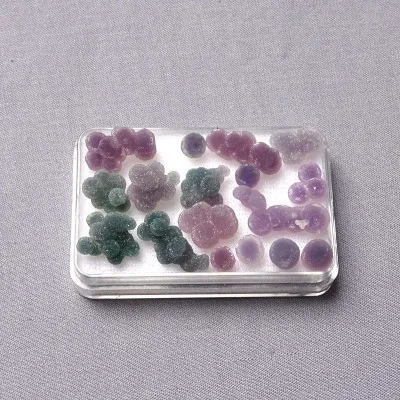 Traubenchalcedon Kugeln 11g, Indonesien