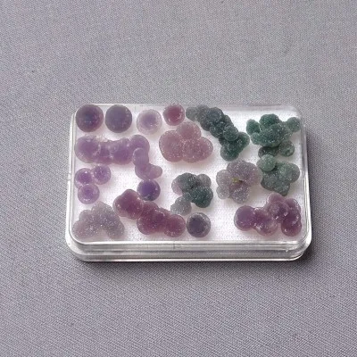 Traubenchalcedon Kugeln 11g, Indonesien