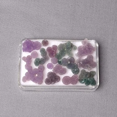 Hroznový chalcedon kuličky 11g, Indonésie