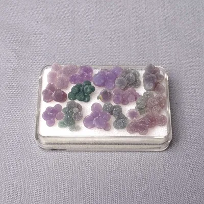Hroznový chalcedon kuličky 11g, Indonésie